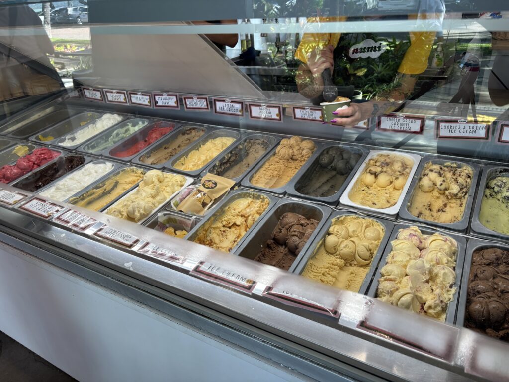 オーストラリア　パームコーブ
NUMI ICE CREAMERY
