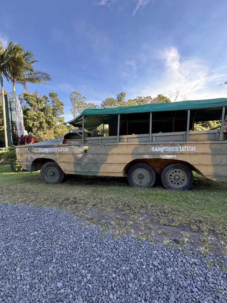 キュランダ　レインフォレステーション　アーミーダック