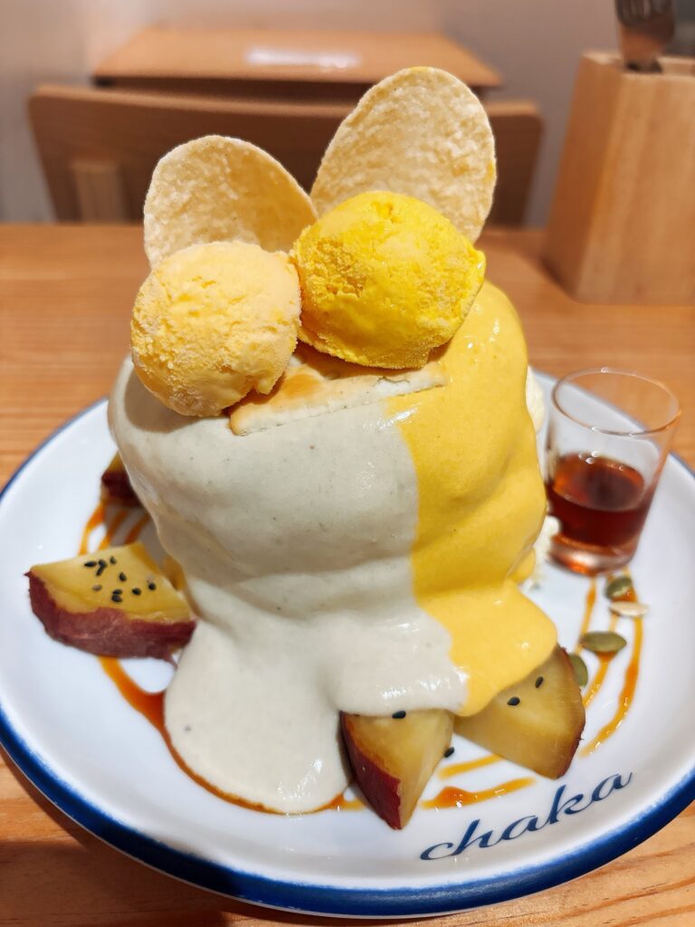 パンケーキ　茶香