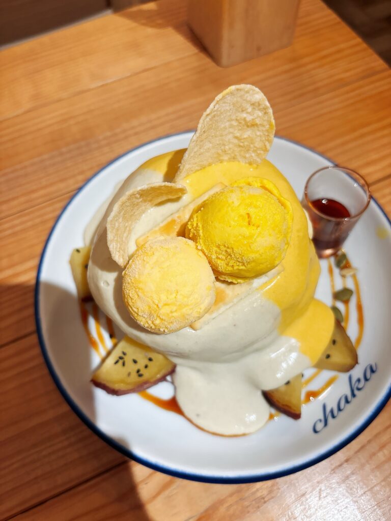 パンケーキ　茶香