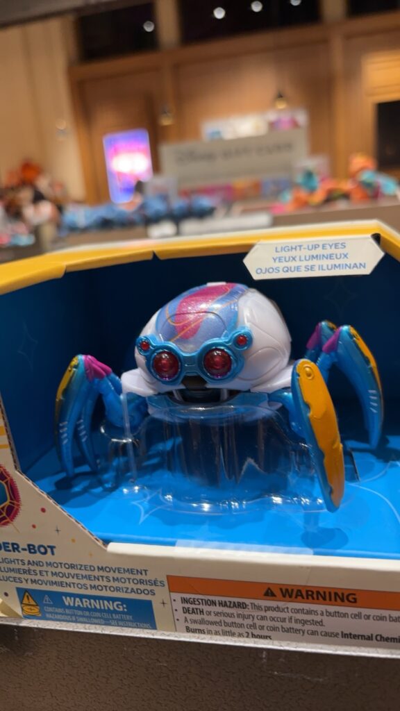 ダウンタウンディズニー　ワールド・オブ・ディズニー　スパイダーマングッズ