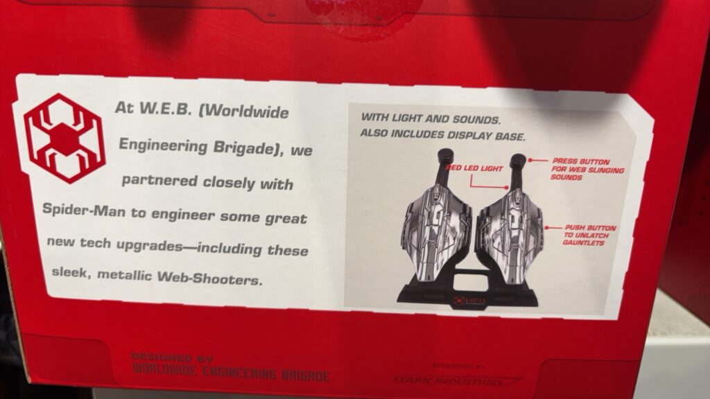 カリフォルニア・アドベンチャー　スパイダーマングッズ