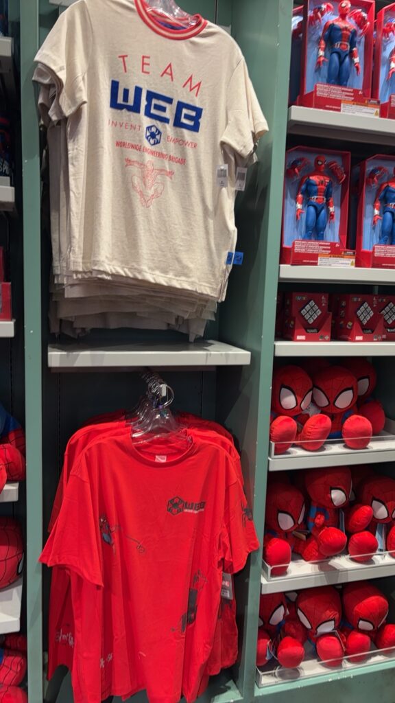 カリフォルニア・アドベンチャー　スパイダーマングッズ
