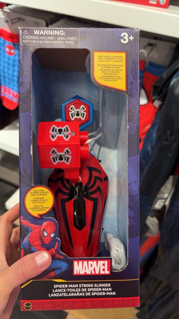 カリフォルニア・アドベンチャー　スパイダーマングッズ