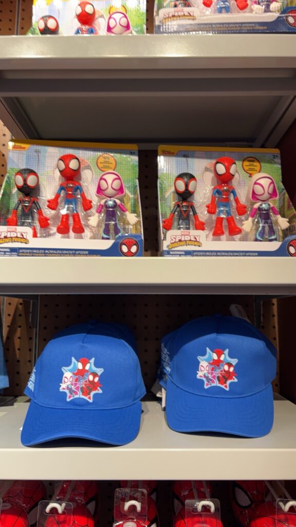 カリフォルニア・アドベンチャー　スパイダーマングッズ